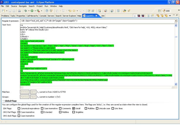 XML commands